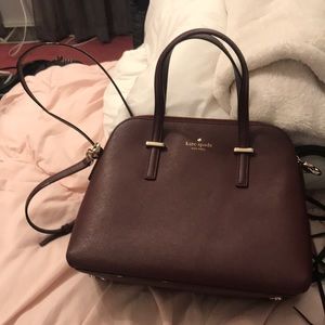 Kate Spade Cameron Street Massie Maroon Purse